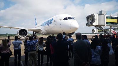 Dreamliner de Air Europa aterrizó hoy en el aeropuerto de Luque - A La Gran 7-30 - ABC Color