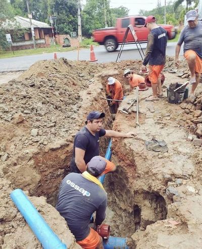 Essap ultima trabajos para nueva planta de tratamiento en San Bernardino