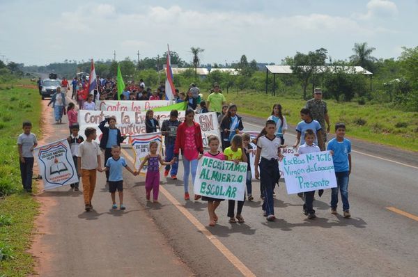 Exigen infraestructura en Educación en Yaguareté Forest - Nacionales - ABC Color