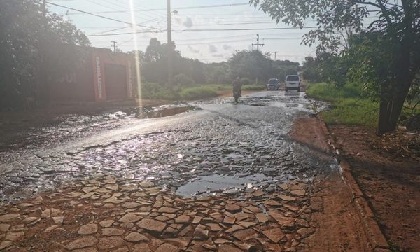 Piden arreglo de calle en pésimo estado en CDE
