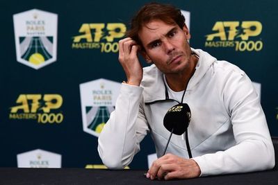 Nadal calibra el saque en el entrenamiento en Londres - Tenis - ABC Color
