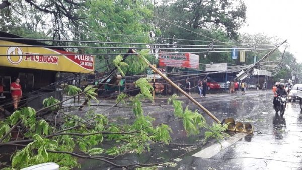 Temporal deja a unas 20.000 familias sin luz en ciudades de Central - Digital Misiones