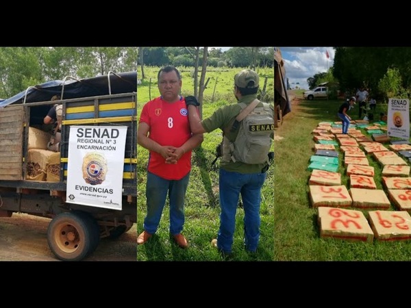 ITAPÚA: HOMBRE ES CONDENADO A 14 AÑOS DE CÁRCEL POR TRÁFICO DE DROGAS