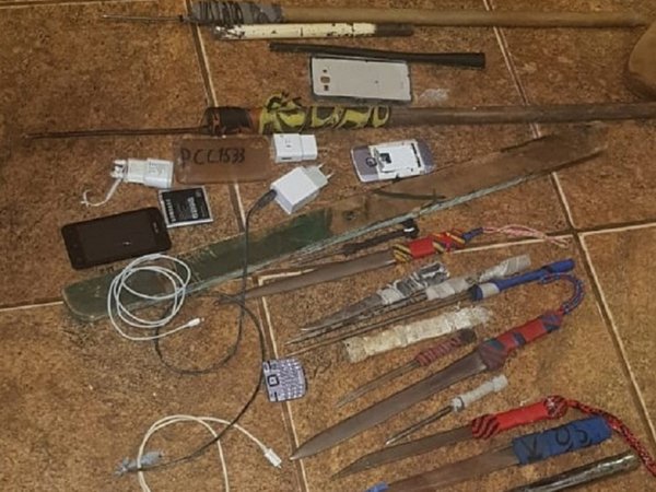 Catearon celdas del penal de Ciudad del Este tras riña que dejó un herido