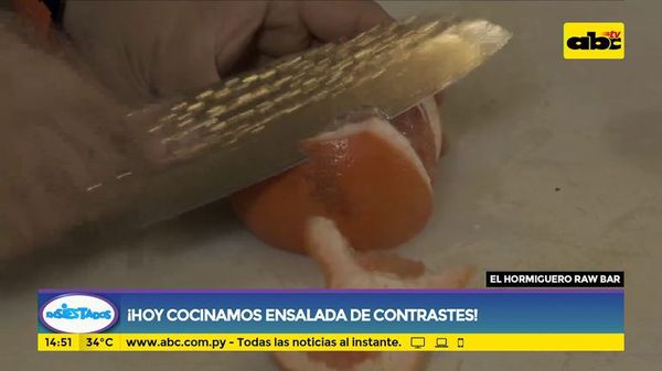 Hoy cocinamos ensalada de contrastes - Ensiestados - ABC Color