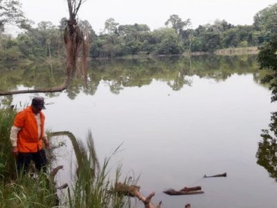 CDE: La tala de bosques y basuras afectan al entorno del   lago Yrendy