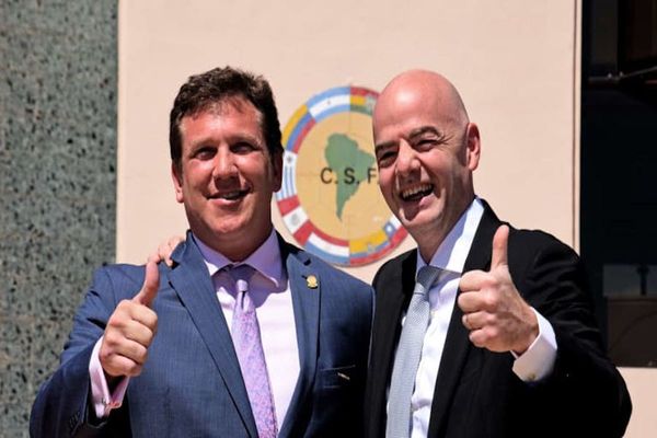 Infantino, otro ilustre visitante para el país