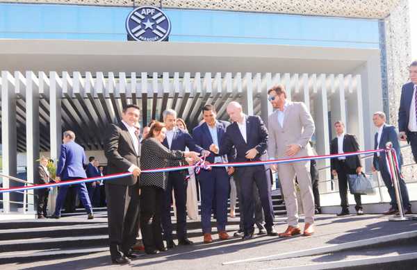 APF inaugura su nueva sede en Luque con presencia de altas autoridades