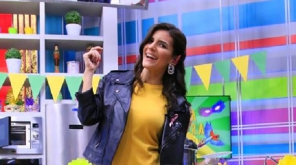 Amparo Velázquez mostró sus dotes de bailarina ante las cámaras