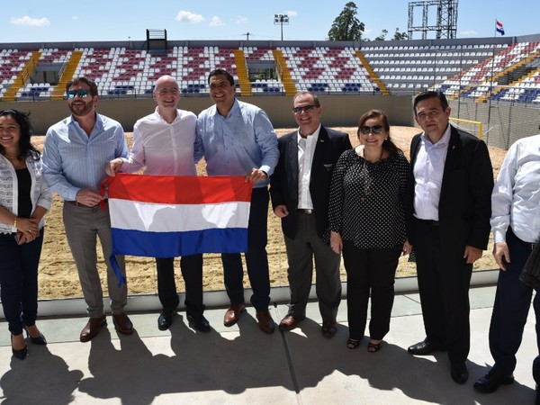 Estadio Mundialista 'Los Pynandi' quedó oficialmente inaugurado