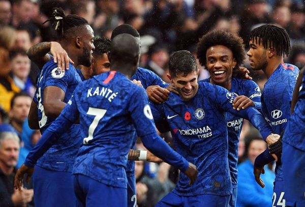 Chelsea suma ante Crystal Palace sexta victoria seguida - Fútbol - ABC Color