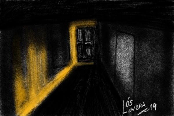 Una luz en el departamento