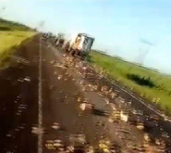 Terrible accidente de tránsito de La Santaniana en Argentina - Paraguay.com