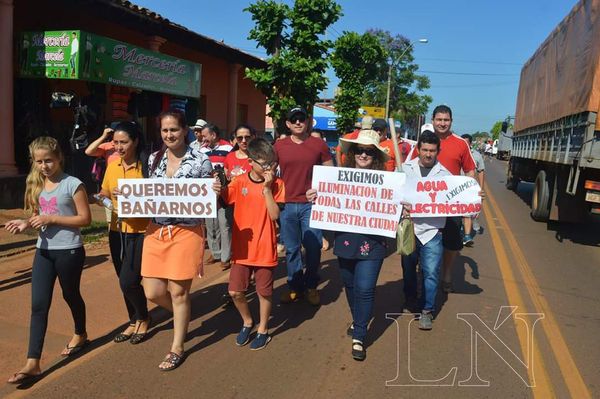 Sin agua ni luz en San José de los Arroyos