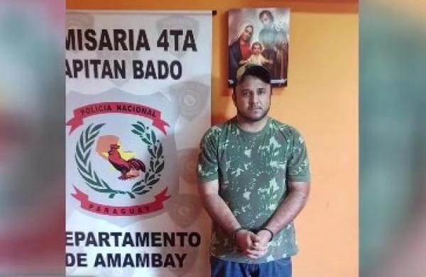 Detienen a Quela'i en Capitán Bado - SNT