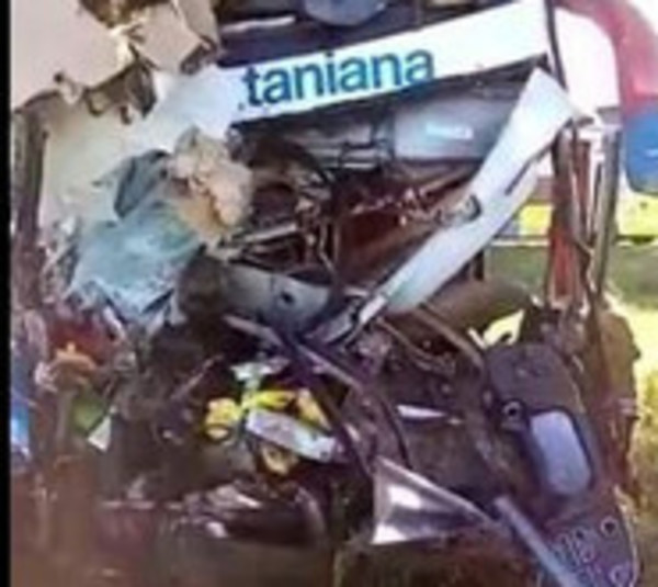 4 muertos tras choque de La Santaniana en Argentina - Paraguay.com