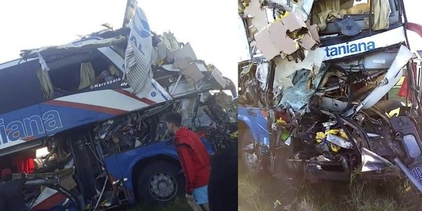 ACCIDENTE DE ÓMNIBUS PARAGUAYO EN ARGENTINA DEJA VARIOS FALLECIDOS