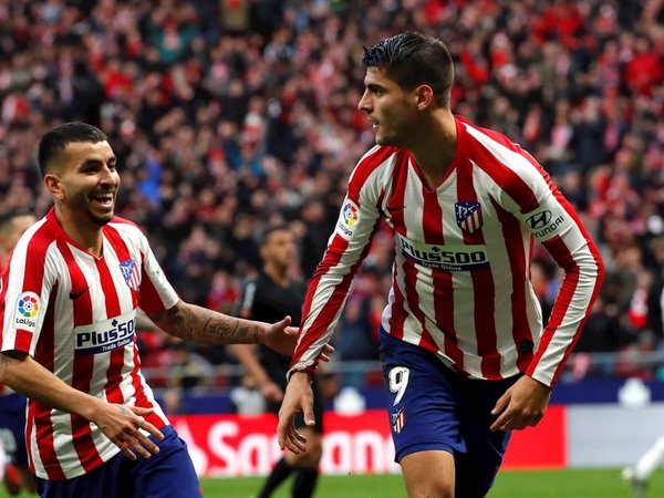 Morata esquiva la crisis del Atlético de Madrid