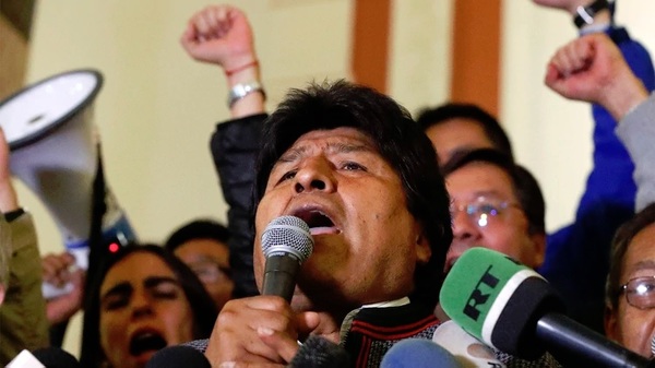 Renunció Evo Morales a la presidencia de Bolivia