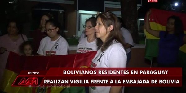 Bolivianos en Paraguay se manifestaron | Noticias Paraguay
