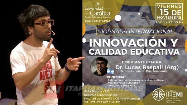 UCI INVITA A LA I JORNADA INTERNACIONAL DE INNOVACIÓN Y CALIDAD EDUCATIVA