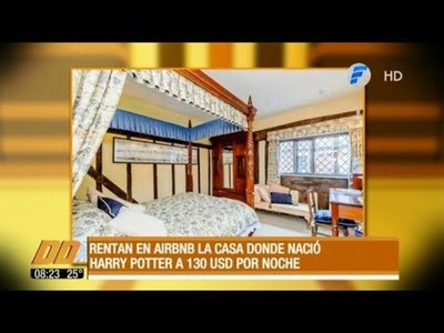 Alquilan la casa donde nació Harry Potter