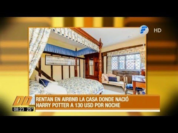Alquilan la casa donde nació Harry Potter