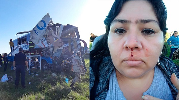Paraguaya que sobrevivió a accidente de bus: "Lo mío fue un milagro"