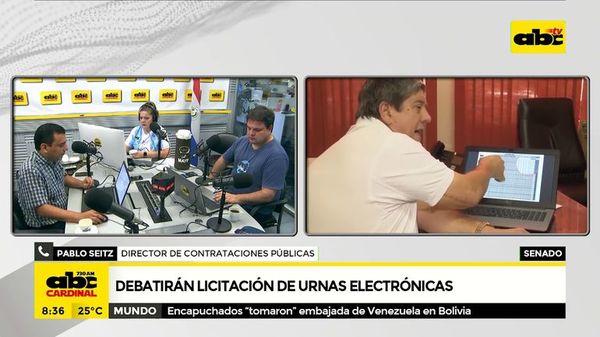 Debatirán licitación de urnas electrónicas - ABC Noticias - ABC Color