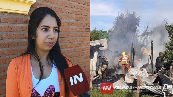 “SIEMPRE ME PREPARÉ PARA TODO, PERO NO PARA EL INCENDIO DE MI CASA”