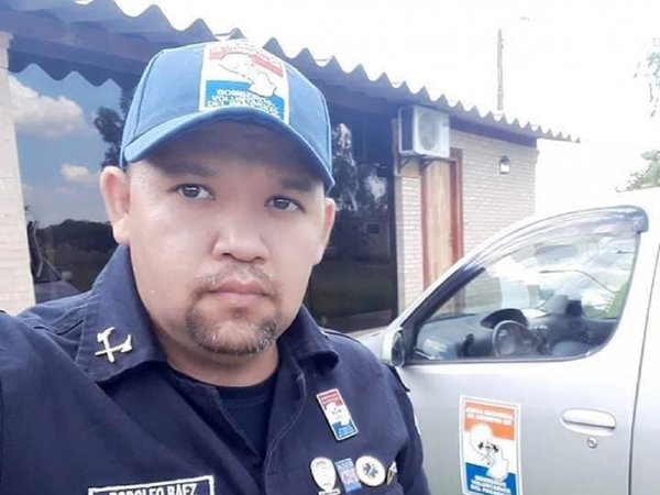 Falleció comandante de bomberos, un combatiente en los incendios del Chaco
