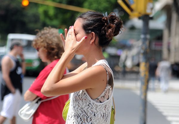 Martes con mucho calor con probabilidad de chaparrones