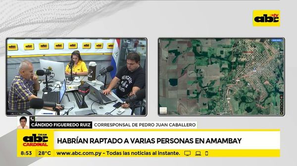 Raptan a ocho personas en Amambay - ABC Noticias - ABC Color