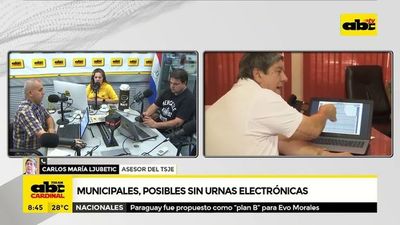 Municipales, posibles sin urnas electrónicas - ABC Noticias - ABC Color