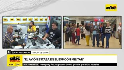 Avión de Evo hizo escala en Paraguay - ABC Noticias - ABC Color