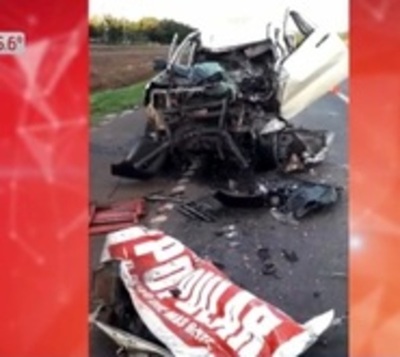 Grave accidente tras colisión y fuga sobre ruta 2 - Paraguay.com