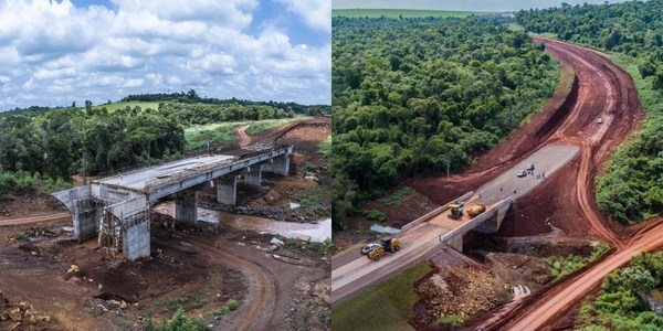 CORREDOR DE EXPORTACIÓN NATALIO-LOS CEDRALES REGISTRA MÁS DEL 30% DE EJECUCIÓN.