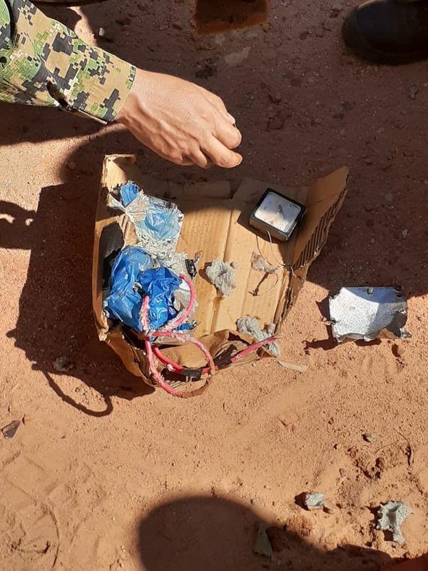 Detonación controlada de bomba casera en Loreto - Nacionales - ABC Color