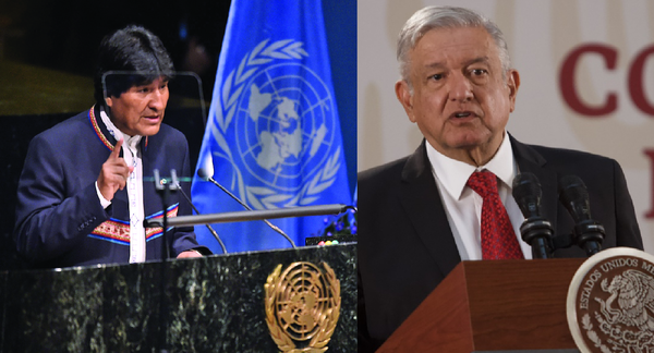 Por salvarle "la vida", Evo Morales agradeció a López Obrador en México » Ñanduti
