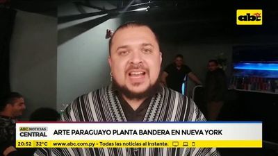 Arte paraguayo planta bandera en Nueva York - ABC Noticias - ABC Color