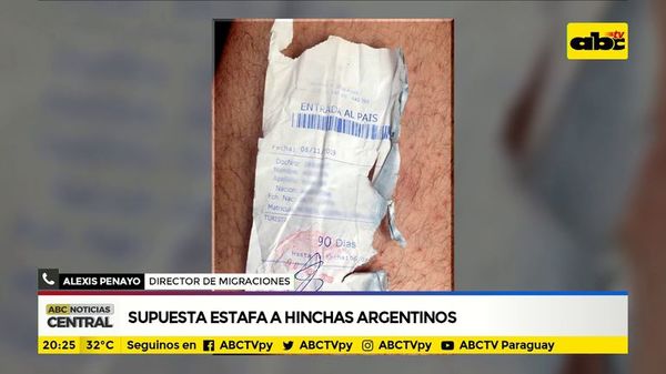 Supuesta estafa a hinchas argentinos - ABC Noticias - ABC Color