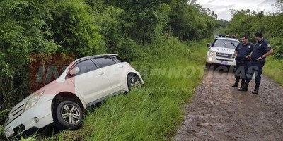 ROBÓ UN AUTOMÓVIL Y LO VOLVIÓ A ABANDONAR A POCOS KILÓMETROS DEL LUGAR