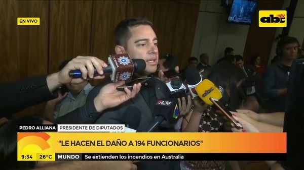 Alliana: “Yo saqué a 100 funcionarios de Cuevas” - ABC Noticias - ABC Color