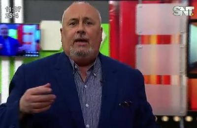 Monólogo de Javier Sosa Briganti en el SNT Deportes - SNT