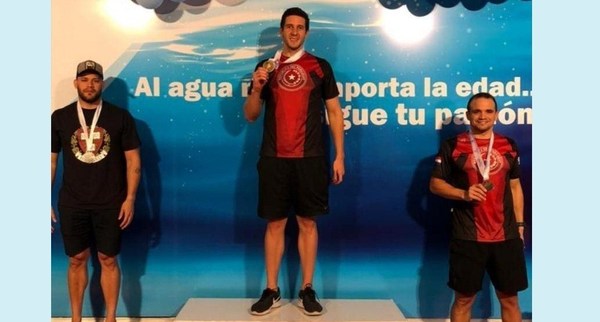 Paraguayos logran medallas en el Sudamericano Master de Natación - ADN Paraguayo