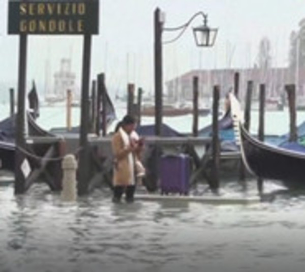 Venecia sufre una de sus peores inundaciones - Paraguay.com