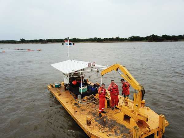 Paso Pilar se encuentra habilitado para todo tipo de embarcaciones tras dragado | .::Agencia IP::.