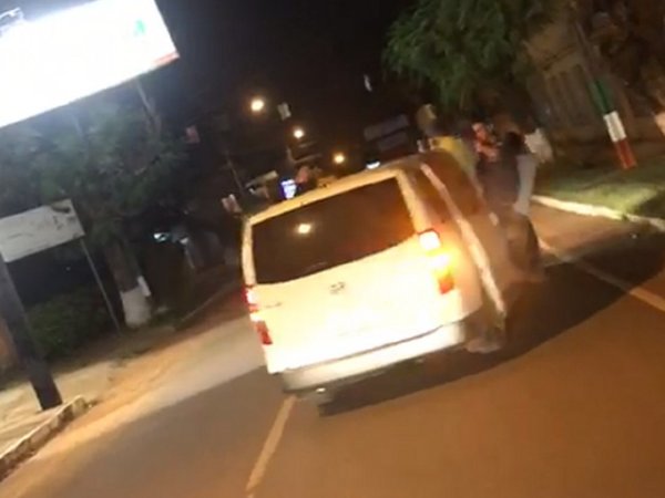 De fiesta con camioneta del SNPP en San Juan Nepomuceno