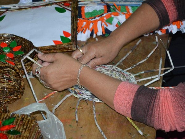 Reclusas del Buen Pastor realizan cursos de artes plásticas