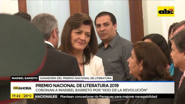 Maribel Barreto ganadora del Premio Nacional de Literatura 2019 - ABC Noticias - ABC Color